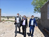 گزارش تصویری بازدید معاون هماهنگی امور عمرانی استانداری تهران از روستای علی آباد 