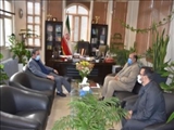 گزارش تصویری دیدار رئیس اداره آبفای شهرستان با فرماندار پاکدشت