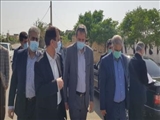 گزارش تصویری بازدید فرماندار پاکدشت از روستای قرمز تپه 
