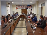 گزارش تصویری جلسه کمیته بهداشت محیط ستاد مبارزه با بیماری کرونا در شهرستان پاکدشت 