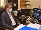 حضور ویدیو کنفرانسی فرماندار پاکدشت در جلسه شورای اداری استان