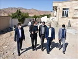گزارش تصویری بازدید فرماندار شهرستان پاکدشت از روند احداث خانه بهداشت روستای توچال