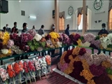 گزارش تصویری / گلکاران پاکدشتی 25 هزار عدد شاخه گل برای گل آرایی به مسجد جمکران اهداء کردند