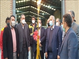 آیین افتتاحیه پروژه گازرسانی به شهرک صنعتی شنزار 