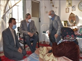 عیادت فرماندار پاکدشت از دو مادر بزرگوار شهید