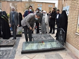 گلباران مزار مطهر مادران شهدای شهرستان پاکدشت 