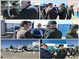 بازدید فرماندار پاکدشت از پلیس راه شریف آباد