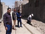 آغاز طرح توسعه شبکه آبرسانی روستای قلعه نو املاک