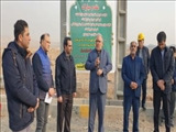مراسم کلنگ زنی پروژه باز آفرینی شهری شبکه برق محله استاد شهریار در شهر پاکدشت برگزار شد