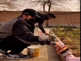 حضور گروه جهادی” ابوذر” در مراکز توانبخشی