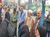 مراسم اعزام کاروان راهیان نور در پاکدشت برگزار شد