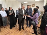 تقدیر فرماندار از دختران موفق تحت پوشش بهزیستی پاکدشت