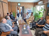 دیدار فرماندار و بخشدار مرکزی شهرستان پاکدشت با رئیس جهاد کشاورزی به مناسبت هفته جهاد کشاورزی