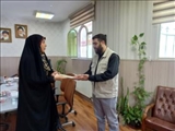 دیدار بخشدار مرکزی شهرستان پاکدشت  با رئیس و کارکنان اداره بهزیستی