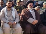 صبحگاه مشترک نیروی های مسلح به مناسبت هفته دفاع مقدس در سپاه ثامن الحجج (ع)