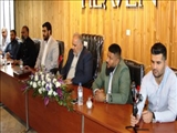 نشست خبری بخشدار مرکزی در اولین جشنواره گل و گیاه شهرستان پاکدشت