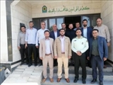 دیدار بخشدار مرکزی و دهیاران دهستان فیلستان با فرمانده و پرسنل پاسگاه انتظامی فیلستان