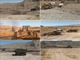 اجرای عملیات لایروبی و بستر سازی رودخانه و مسیل درحریم روستای حمامک