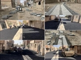 نهضت آسفالت و بهسازی معابر روستایی بخش مرکزی ادامه دارد