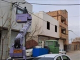 اصلاح روشنایی معابر روستاهای بخش مرکزی همچنان ادامه دارد