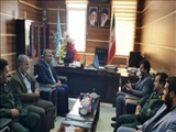 دیدار فرماندار با رئیس جدید دادگستری پاکدشت