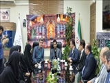 دیدار جمعی از مدیران ادارات شهرستان پاکدشت با فرماندار