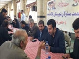 حضور فرماندار پاکدشت در برنامه میزخدمت