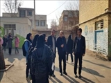 بازدید سرزده فرماندار پاکدشت از دبیرستان پیامبر اکرم (ص)