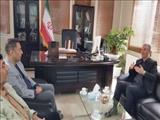 دیدار رییس کمیته امداد امام(ره) شهرستان با سرپرست فرمانداری پاکدشت