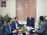 دیدار رییس بانک سپه شعبه پاکدشت با سرپرست فرمانداری