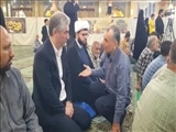 حضور سرپرست فرمانداری پاکدشت در میعادگاه نمازجمعه