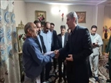 دیدار فرماندار پاکدشت با خانواده شهید میرنظام علمی به مناسبت هفته دفاع مقدس