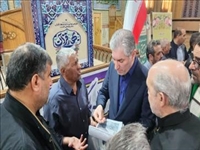 تجلی همدلی و خدمتگزاری با پیگیری مطالبات مردمی توسط فرماندار پاکدشت در نماز جمعه