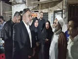 حضور سرپرست فرمانداری پاکدشت در جمع مردم روستای چنگی