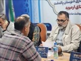 قطار میزخدمت مسئولان شهرستان پاکدشت  به ایستگاه ارمبویه رسید