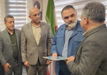 معارفه رئیس هیات ورزش های جانبازان و توانیابان پاکدشت